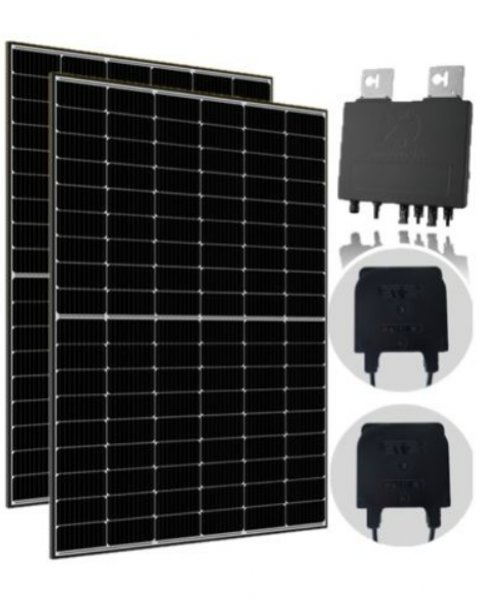 Solar Mini-Kraftwerk 800/600 Wp / Balkonkraftwerk
