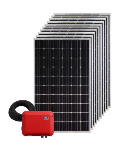 SunPro Power Photovoltaik Paket 3 kWp Solarpaket